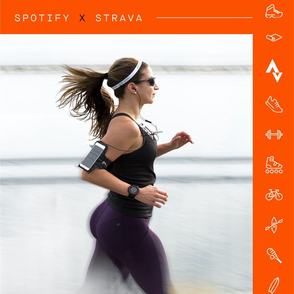Spotify is now on Strava. What music keeps you moving?